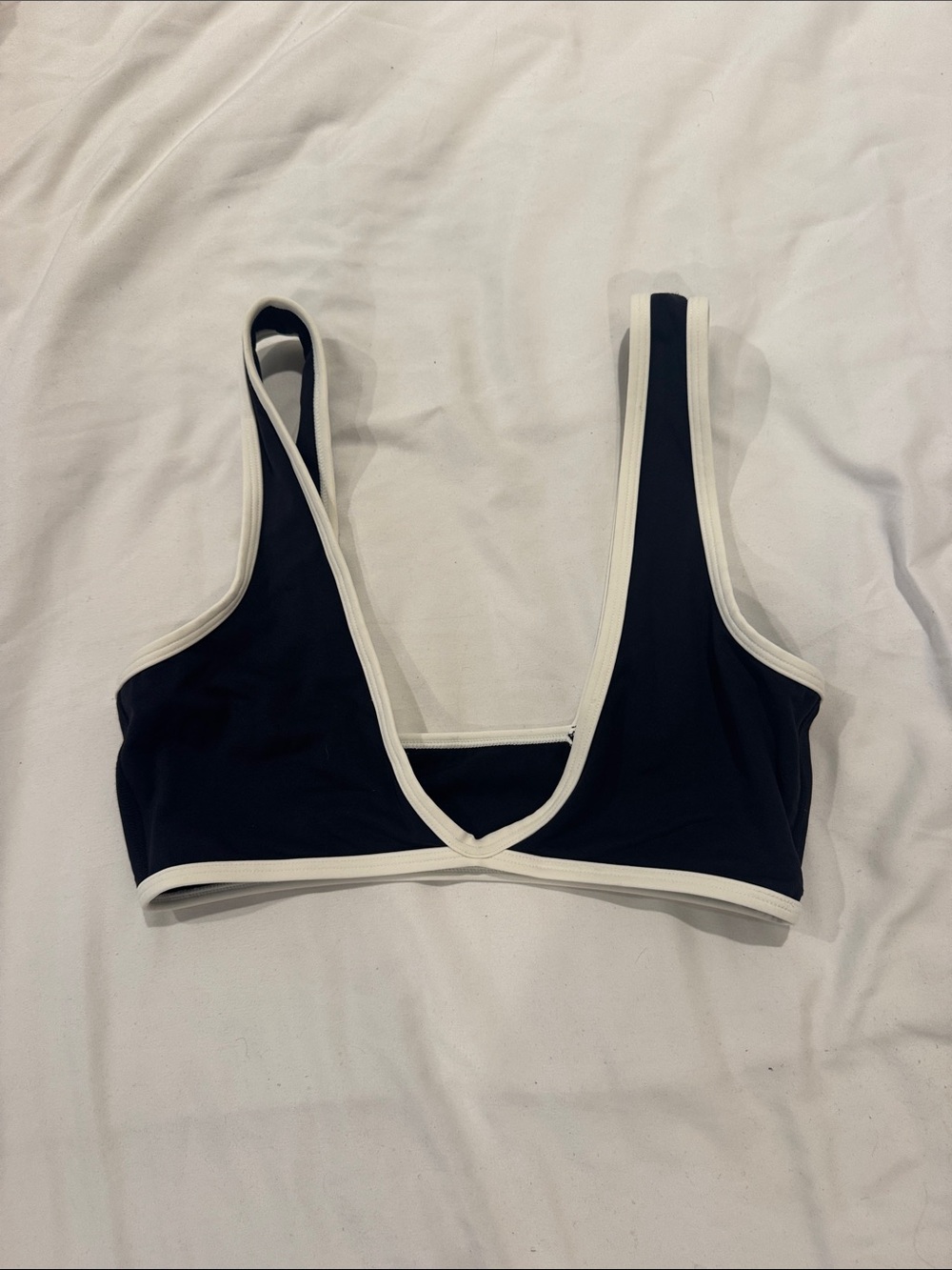 SET Active Black Contrast-Trim Bra